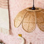 KidsDepot - Rotan hanglamp bloem image 0