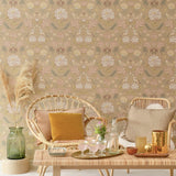 Majvillan Behang - June - Honey Beige image 3