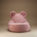 Wigiwama Beren Zitzak voor Kinderen Beer - Guava Pink Bear Beanbag image 3