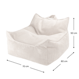 Wigiwama Zitzak voor kinderen - Marshmallow Beanbag Chair image 4