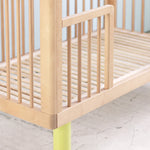 KARL & FRIC Ledikant Nox - Naturel met gele poten image 6