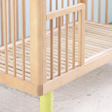 KARL & FRIC Ledikant Nox - Naturel met gele poten image 6