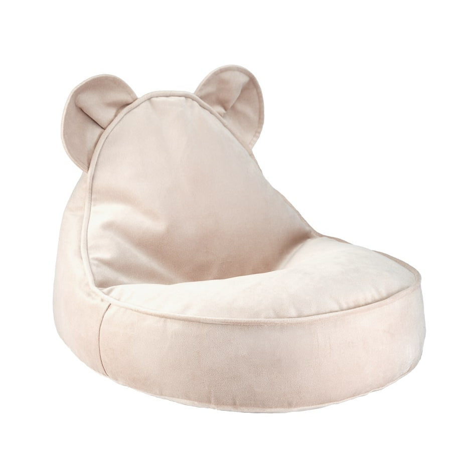 Wigiwama Beren Zitzak voor Kinderen Beer - Dusty Beige Bear Beanbag image 0