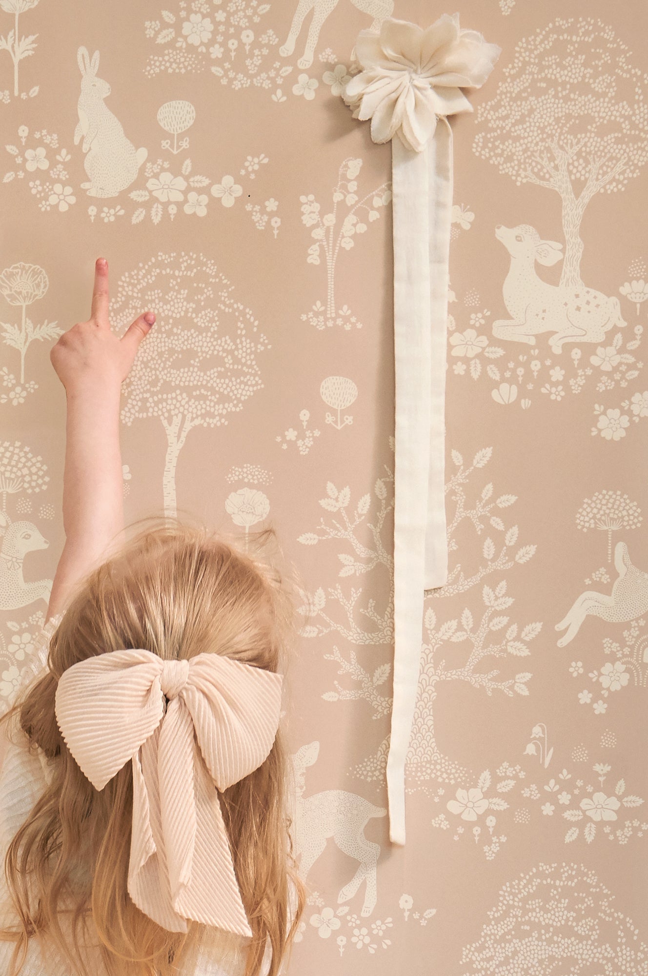 Majvillan Behang - Summer Fields - Dusty Pink image 4