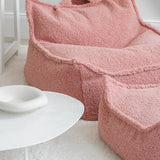 Wigiwama Zitzak voor Kinderen - Guava Pink Beanbag Chair image 9