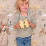 Majvillan Behang - Deep Forest - Soft Beige image 0