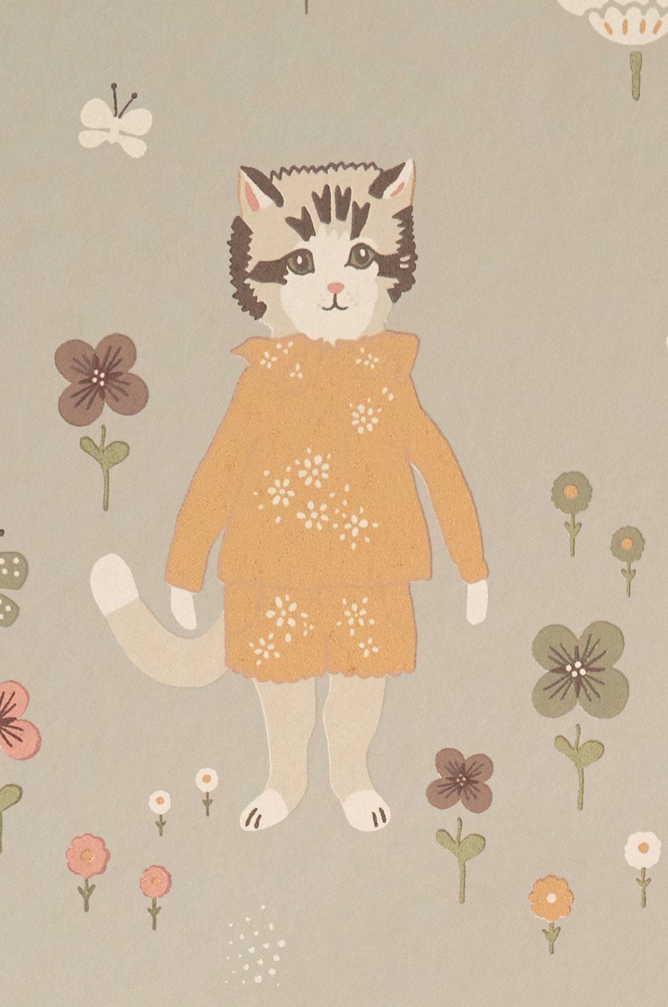 Majvillan Behang - Catwalk - Dusty Blue image 3