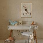 Kinderbureau Lunor - Latte Beige image 0