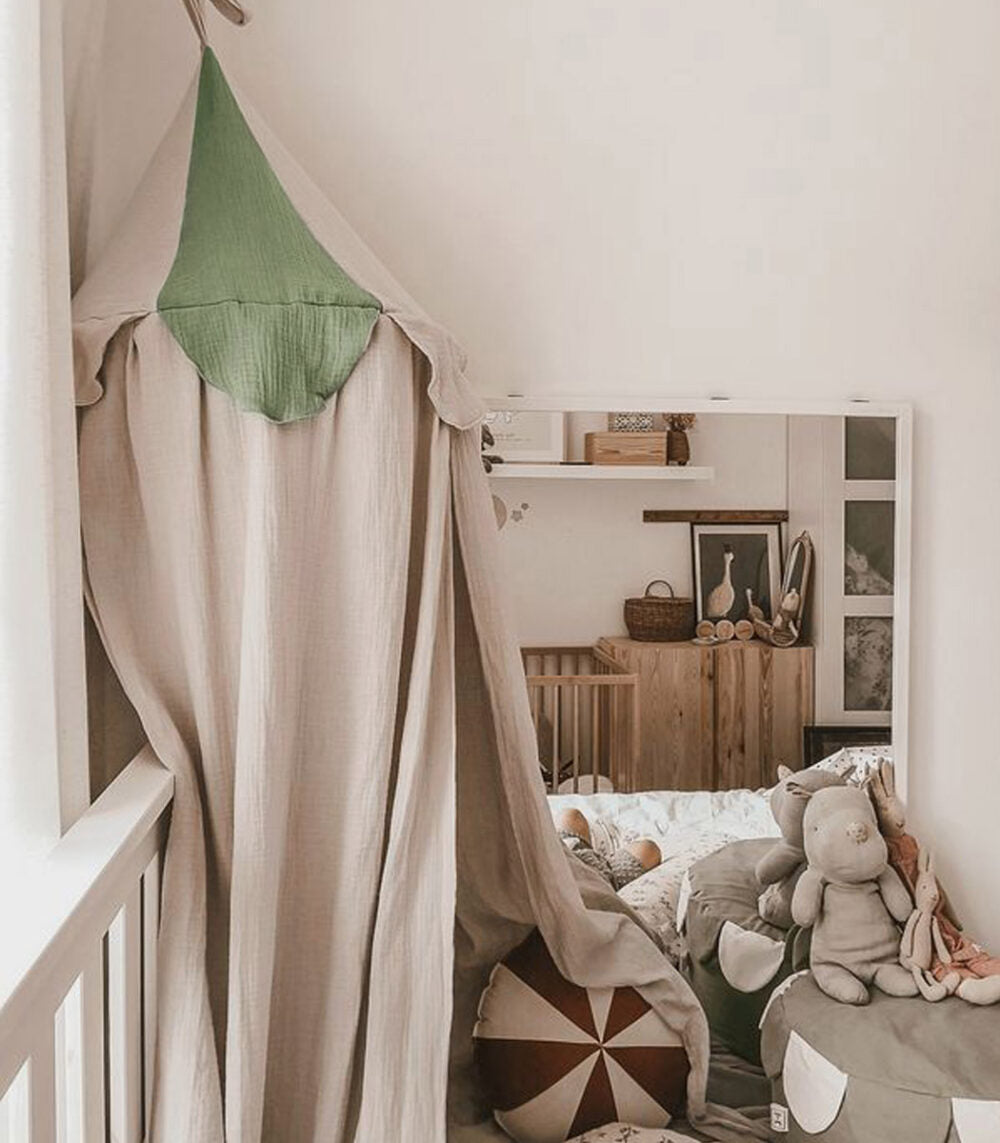 Bedhemel Circus - Beige / Groen image 0