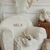 Teddy Stoel met Naam - Wit image 1