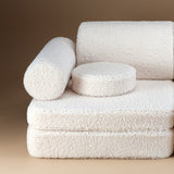 Wigiwama Teddy Kinderbank - Cream White Settee - Sofa Speelbank image 4