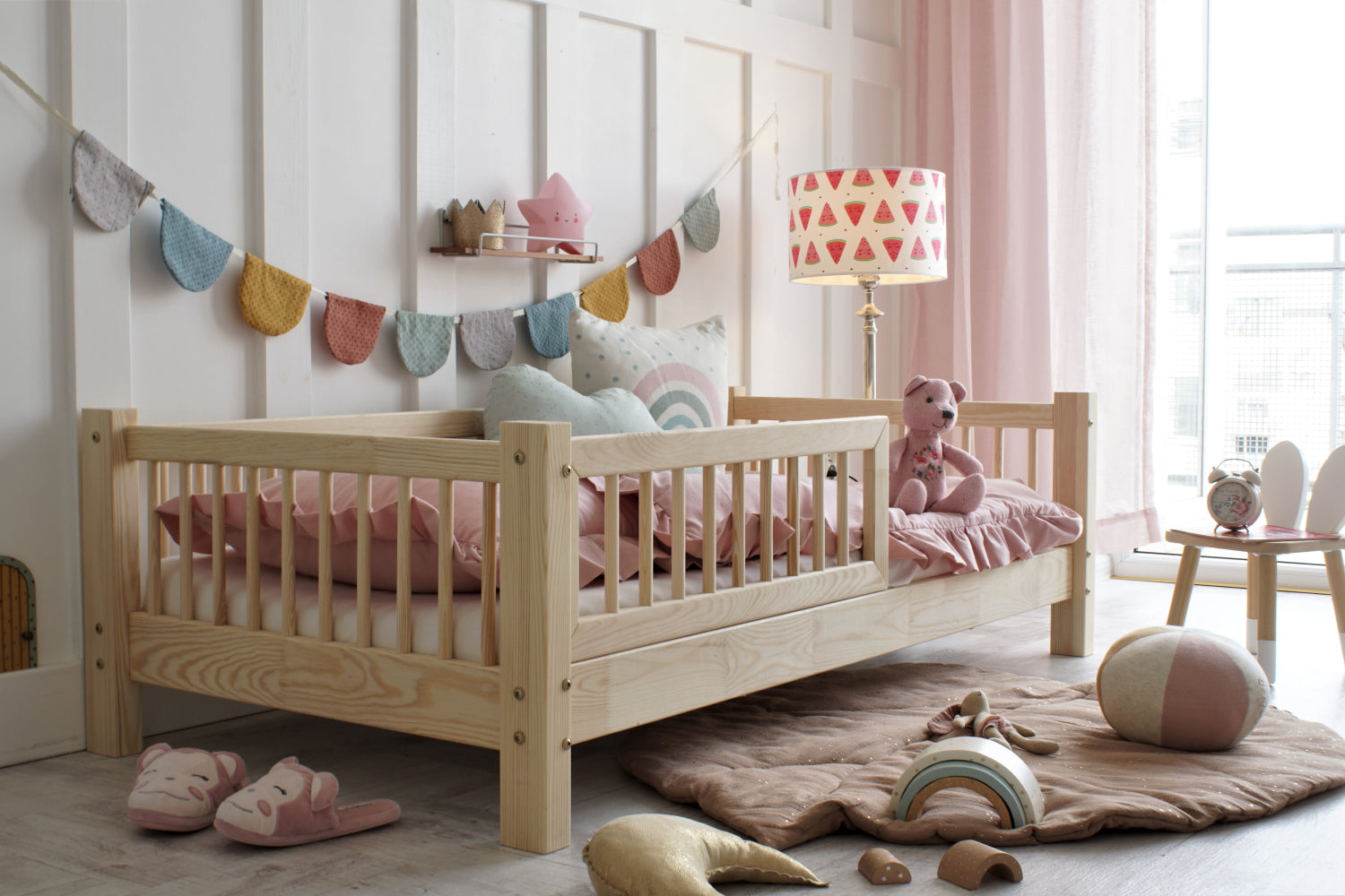 Bed Basic Natural - Eenpersoons 90x190cm image 2