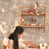 Majvillan Behang - Summer Fields - Dusty Blue image 4