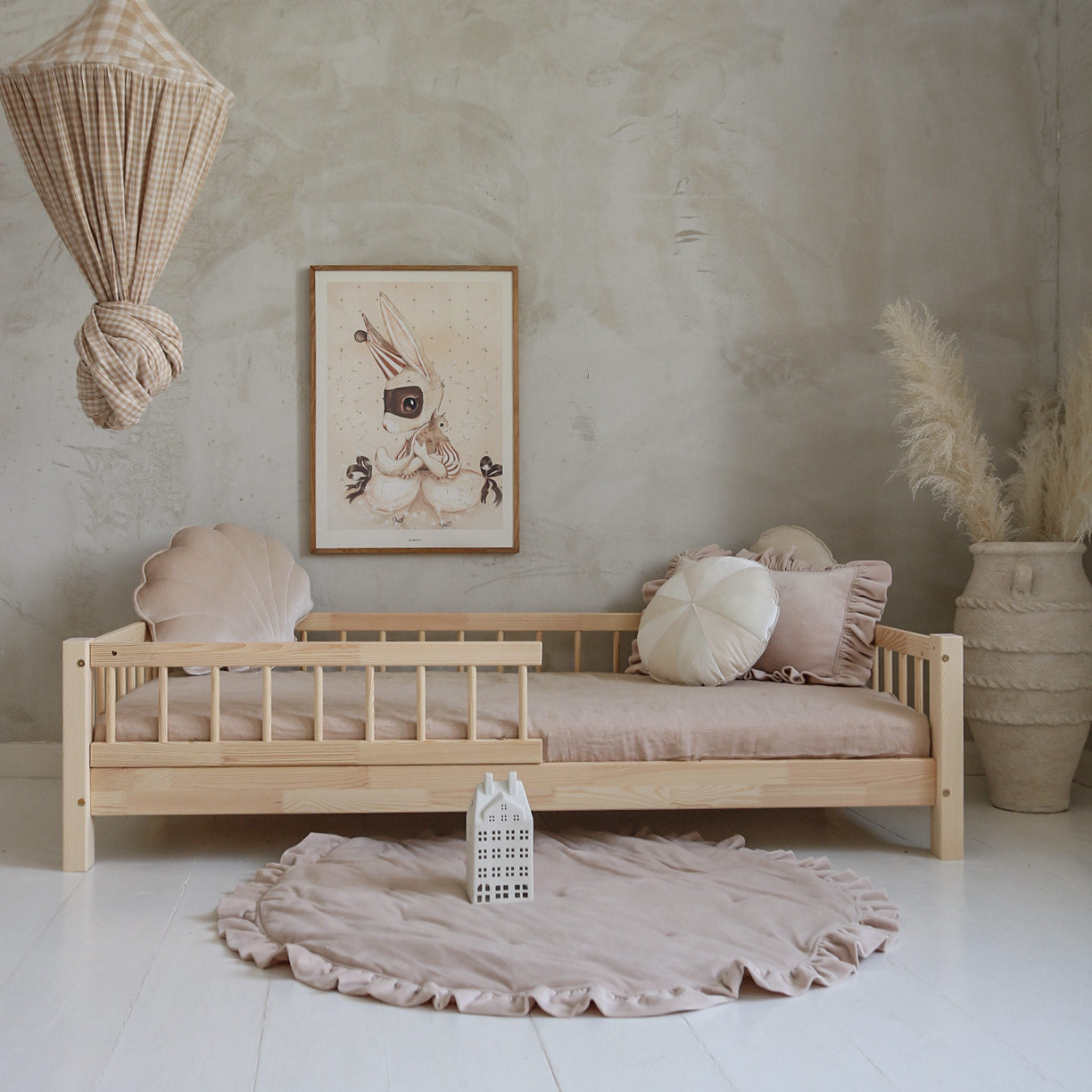 Bed Beno Natural - Aanpasbare maat image 0