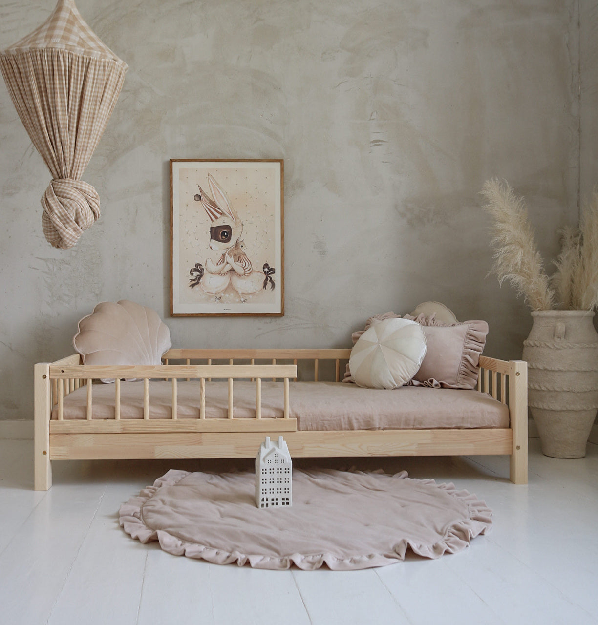 Bed Beno Natural - Aanpasbare maat image 0