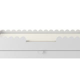 Montessori Junior Bed met Schulprand - Met Lade - 80x160cm - Wit
