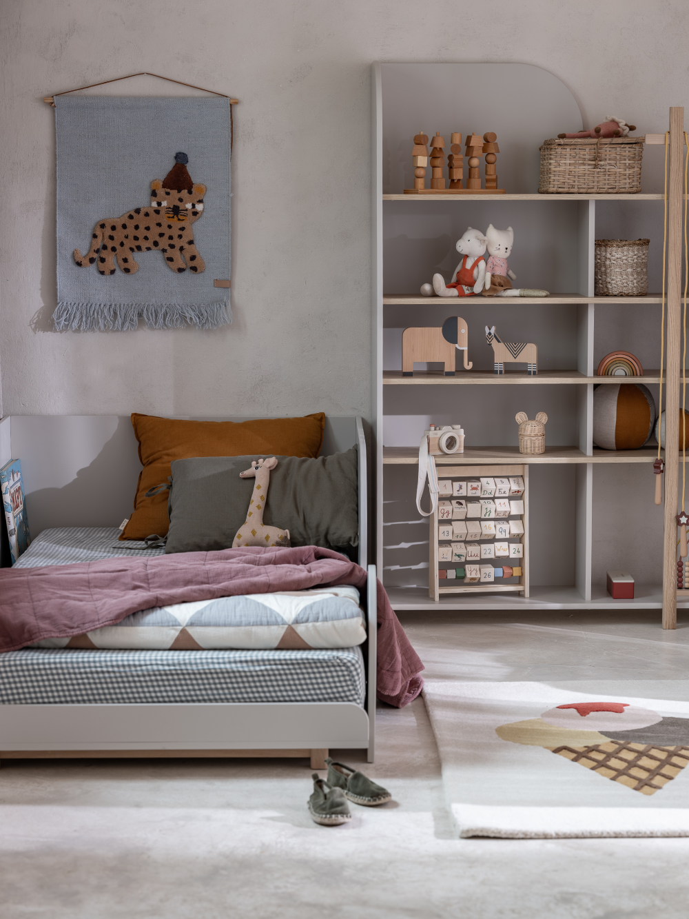 Wood Luck Boekenkast Bloom - Cashmere Grijs image 3