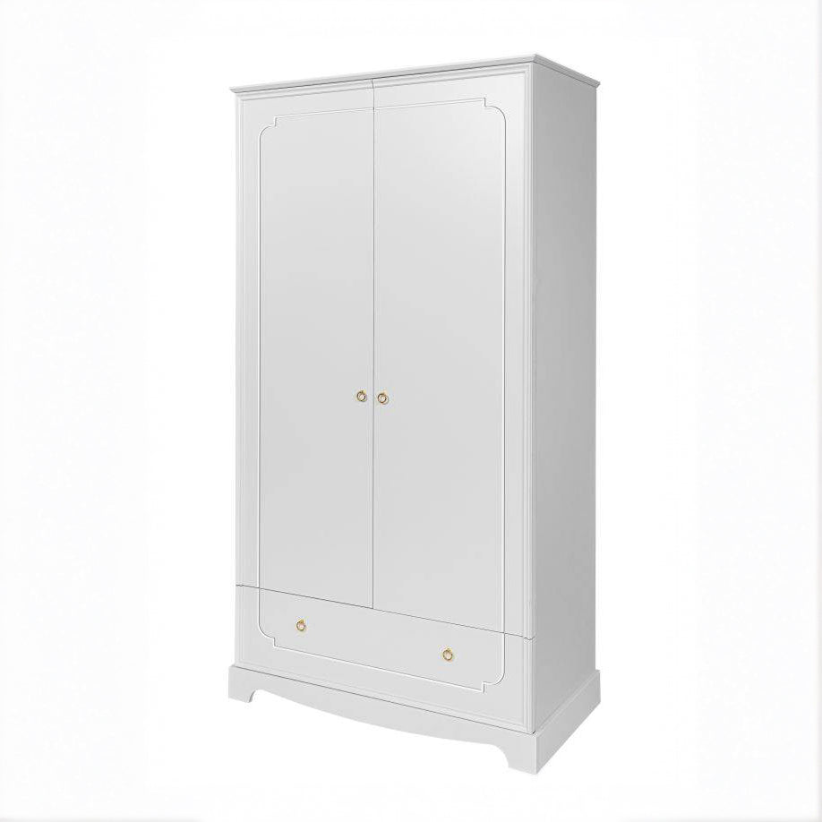 2 Deurs Kledingkast Royal - Wit image 0