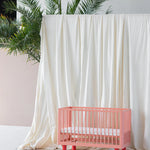 KARL & FRIC Ledikant Nox - Roze met rode poten - 60x120cm image 7