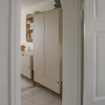 2 Deurs Kledingkast Lunor - Latte Beige image 2