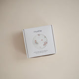 Mushie Swaddle - Pink Flowers - 120x120cm image 1