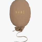 Ballon kussen - camel katoen image 2