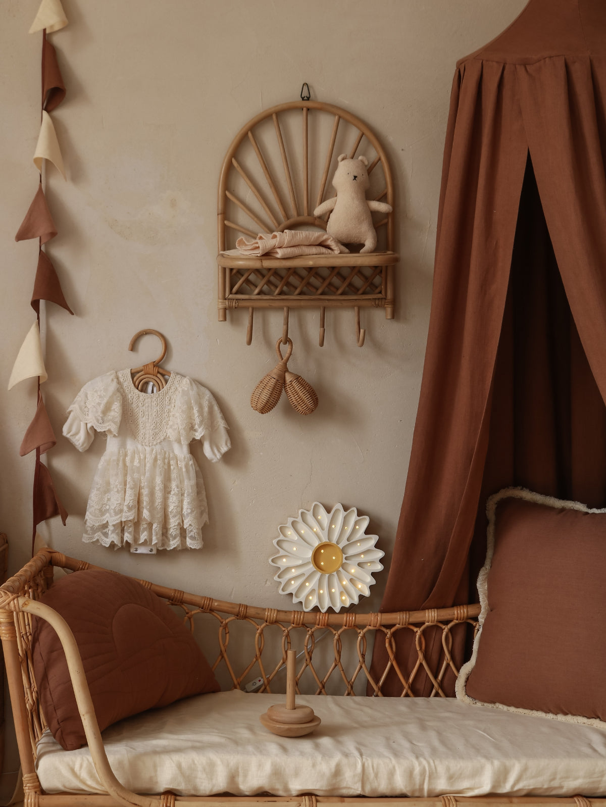 Little Lights Lamp Madeliefje - Wit image 3