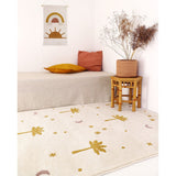 Nattiot - vloerkleed Sienna palm - honing image 1