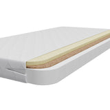 Coconut-Latex Matras voor ledikant - ronde hoeken - 140x70x10cm image 0