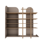 Wood Luck Boekenkast Bloom - Cashmere Grijs image 0