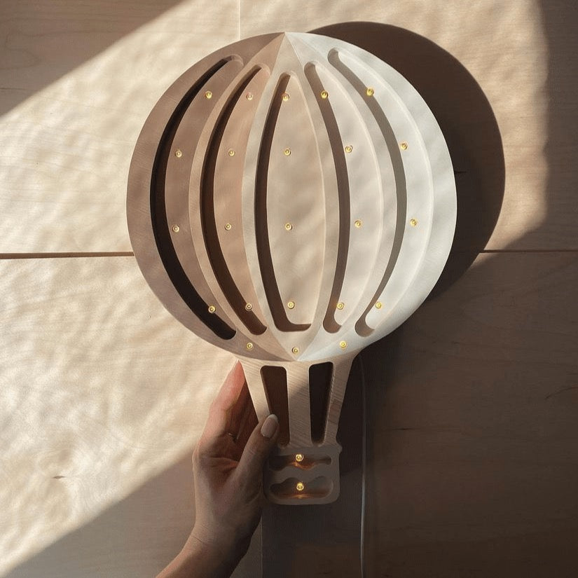 Little Lights Lamp Luchtballon - Cappuccino image 4