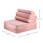 Wigiwama Kinderstoel - Pink Mousse Flipster image 8