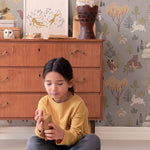 Majvillan Behang - Deep Forest - Mystic Grey image 4