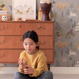 Majvillan Behang - Deep Forest - Mystic Grey image 4