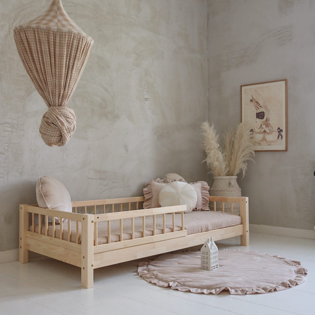 Bed Beno Natural - Aanpasbare maat image 1