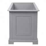 Ledikant Imari 2-in-1 - Grijs - 70x140 cm