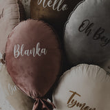 Ballon kussen deluxe - latte fluweel image 8