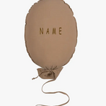 Ballon kussen - camel katoen image 3