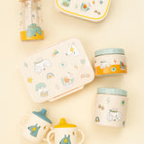 The Cotton Cloud - RVS Lunchbox - Funky Dogs