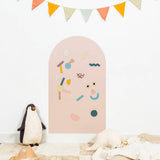 Ferflex Pink Beige Arche magneetbord — 1mx58cm