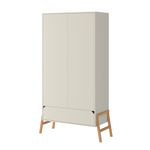 2 Deurs Kledingkast Lunor - Latte Beige image 4