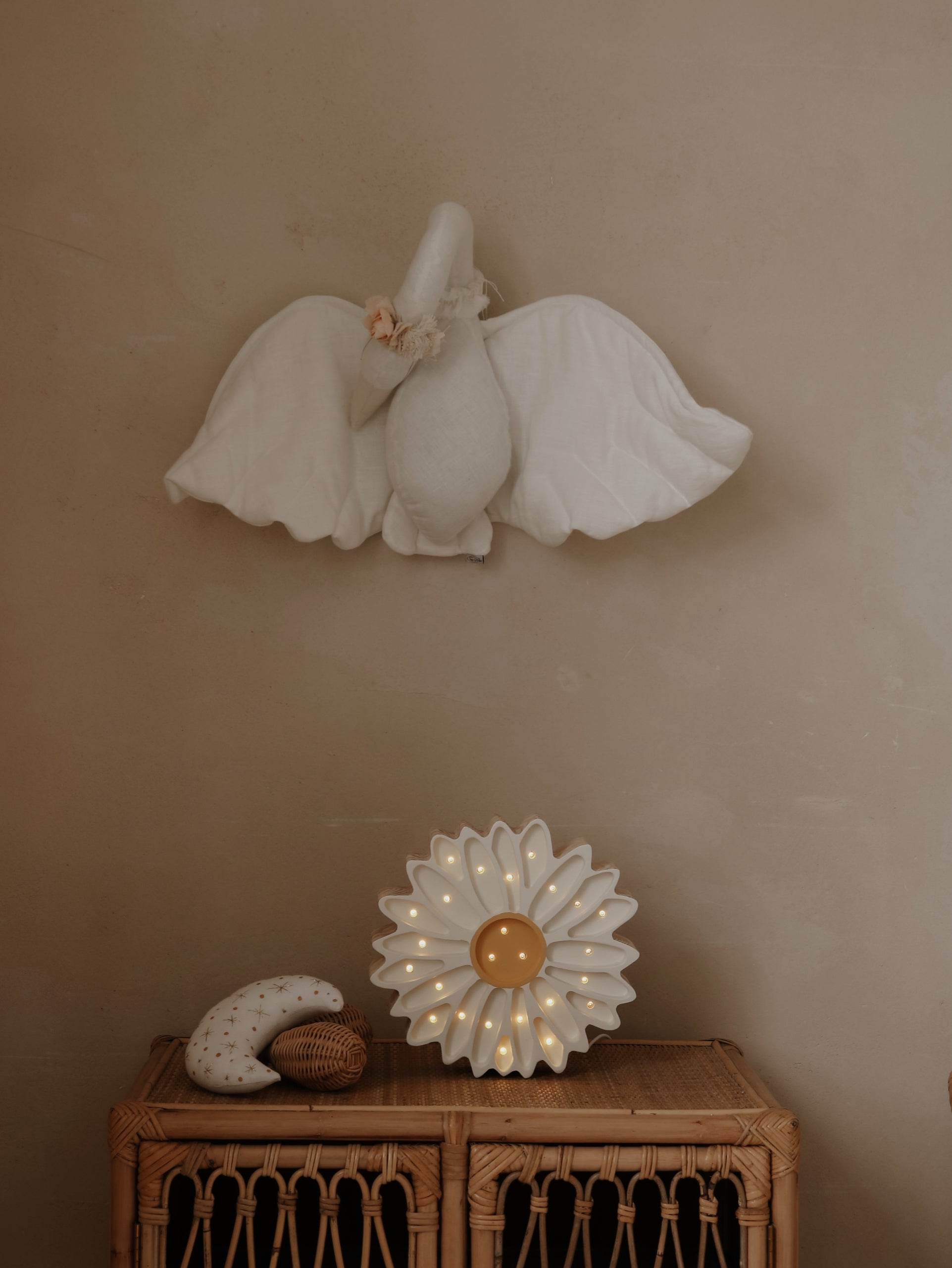 Little Lights Lamp Madeliefje - Wit image 4