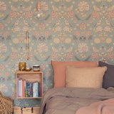 Majvillan Behang - June - Saga Green image 0