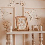 Houten Kolibrie Muurdecoratie image 0