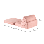 Wigiwama Kinderstoel - Guava Pink Flipster image 9