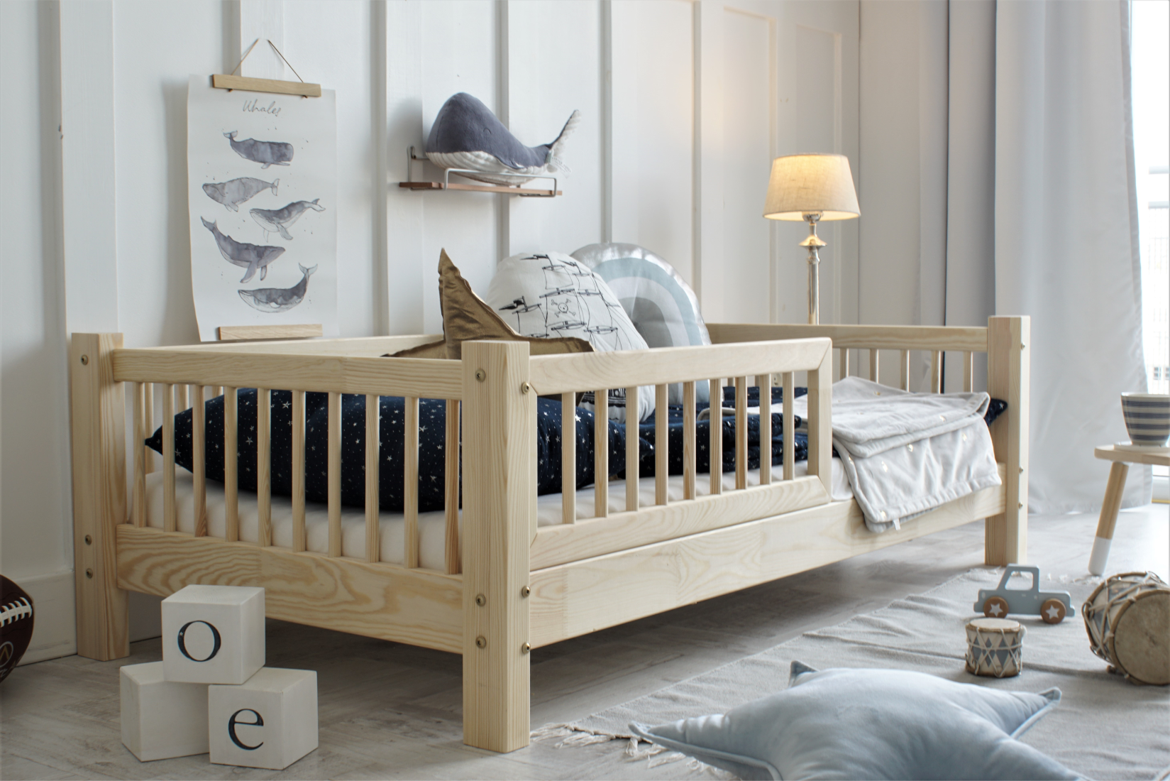 Bed Basic Natural - Eenpersoons 90x190cm image 3