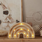 Little Lights Mini Lamp Regenboog - Naturel image 4