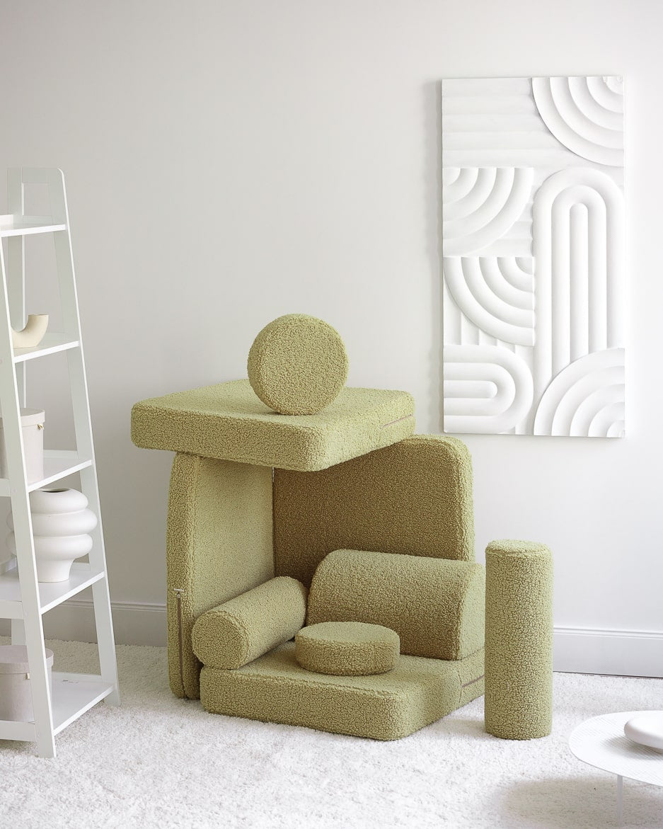 Wigiwama Teddy Kinderbank - Matcha Settee - Sofa Speelbank image 3
