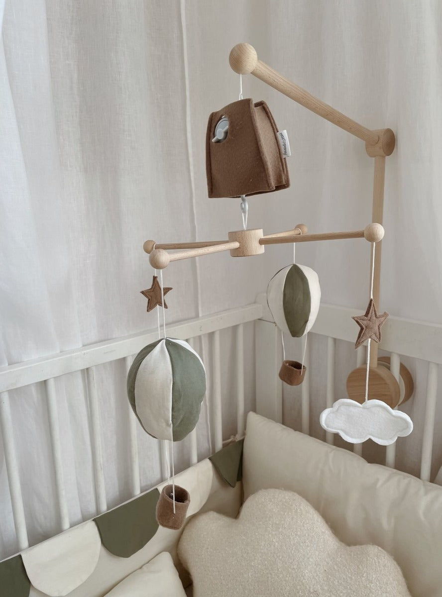 Muziekmobiel Circus - Luchtballon image 0