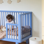 KARL & FRIC Ledikant Nox - Blauw - 60x120cm image 3